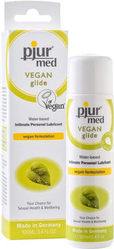 Pjur Med Vegan Glide Water-Based Intimate Lubricant 100ml Lubricants and Lotions